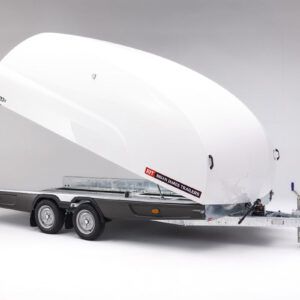 Remolque portacoches cerrado Brian James Race Shuttle 2